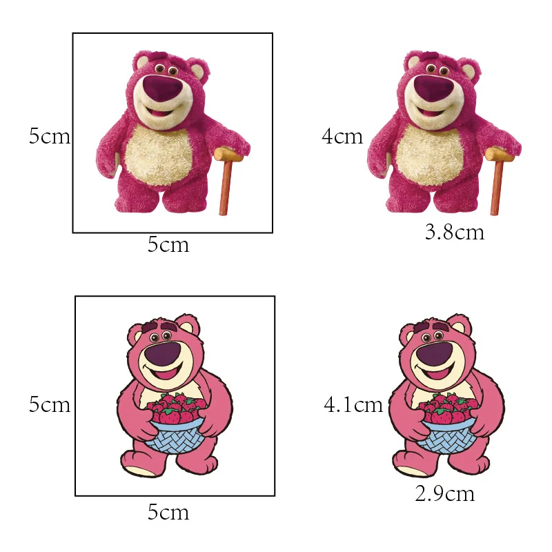 20 Stuks Disney Lotso Huggin Beer Tijdelijke Tattoo Stickers Schattige Cartoon Speelgoed Verhaal Waterdichte Tattoo Voor Kinderen Grappig Verjaardagscadeau