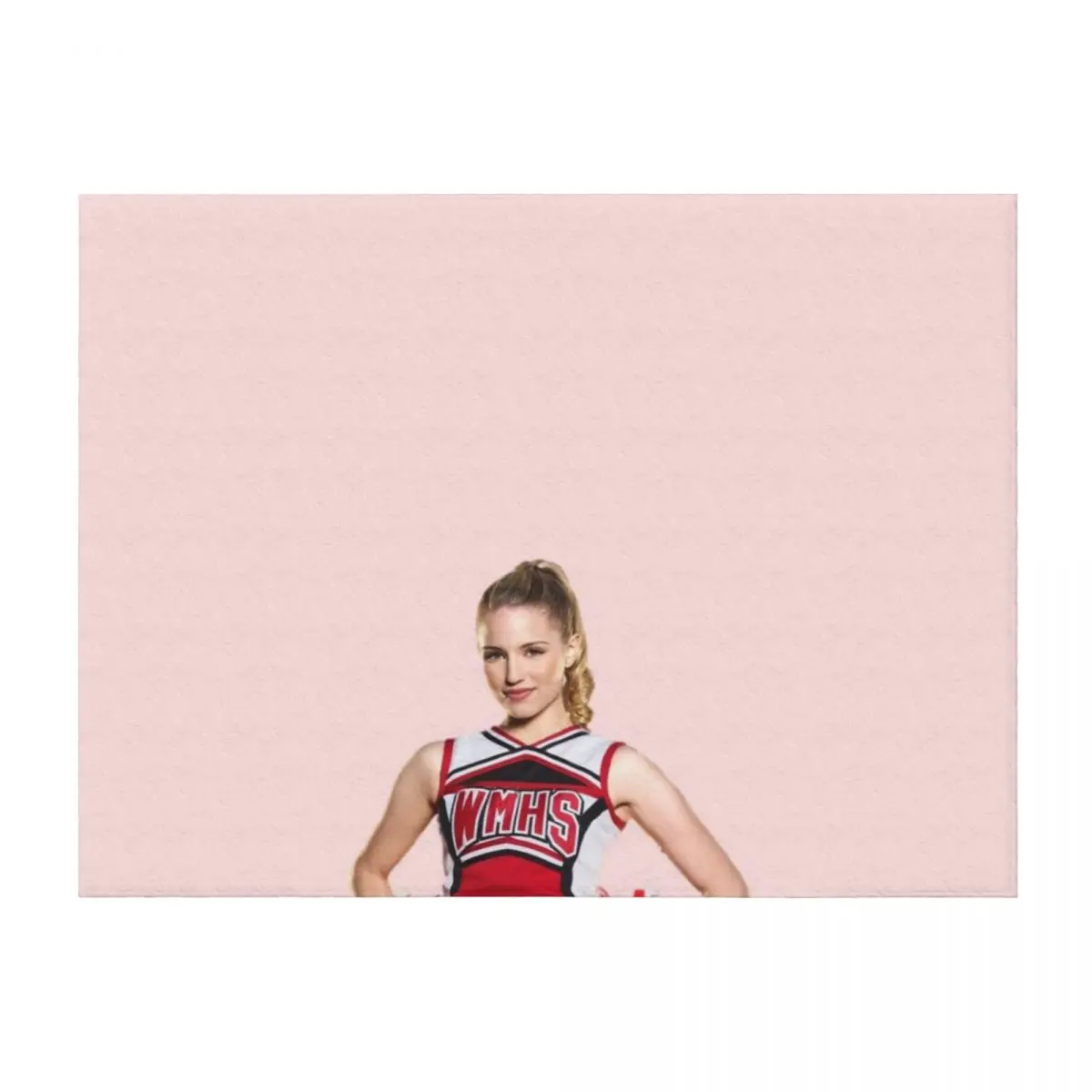 

Glee Quinn Fabray (Cheerleader) Half Body Throw Blanket Thermal Decorative Throw For Sofa Thin Blankets