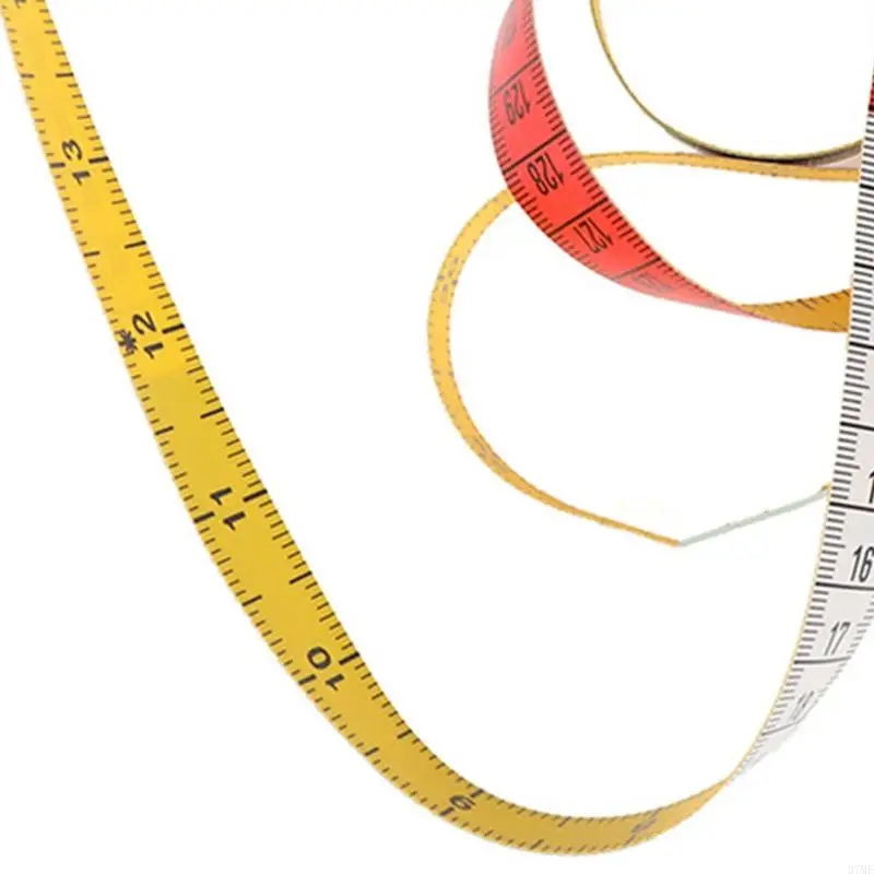 37ME Soft Tape Measure Double Scale Body Sewing Flexible Ruler Weight Loss Me-dical Body Measurement Sewing Tailor