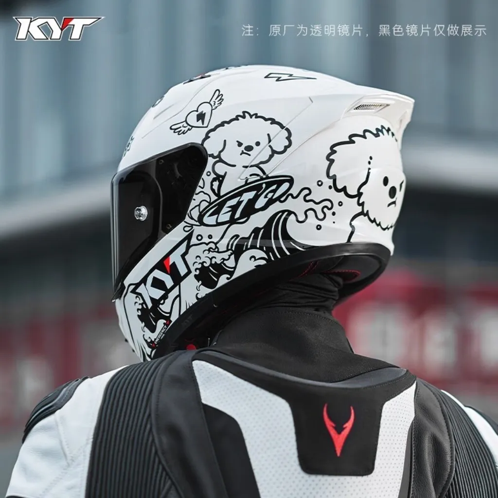 

KYT Upgrade Motorcycle Helmet ECE Certification Professional Motobike Capacete Full Helmet Track Racing Cascocascospara Moto