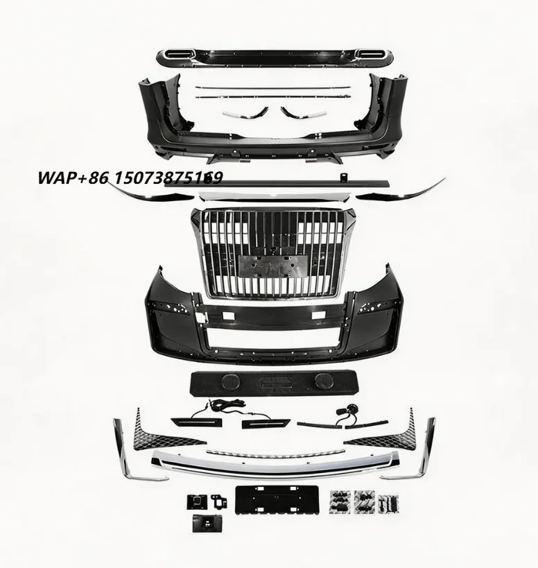 New Perfect Bodykit 2016-2024 V-Class VitoW447 Upgrade King Style Clip-on Universal Fitment Exterior Front/Rear Bumper Grill