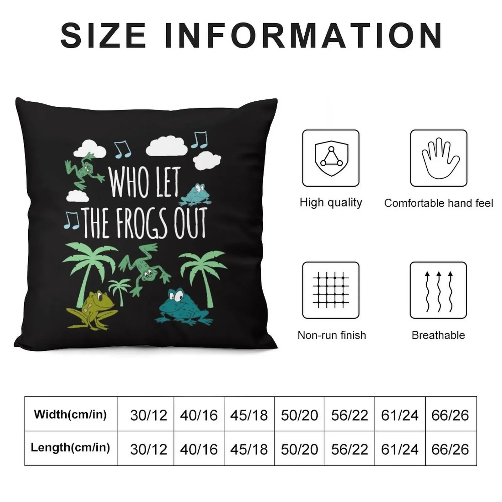 Funny Passover Seder, Who Let the Frogs Out, Passover Gift, Pesach Design Throw Pillow Cushion Cover For Sofa pillow