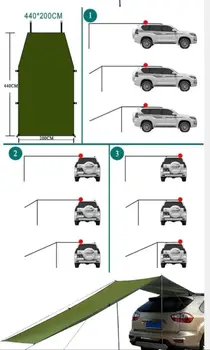 PŘÍSLUŠENSTVÍ Stan do auta pro Suzuki Jimny JB74 JB64 10 nejlepší prodej Střešní stan Suzuki Jimny - №7