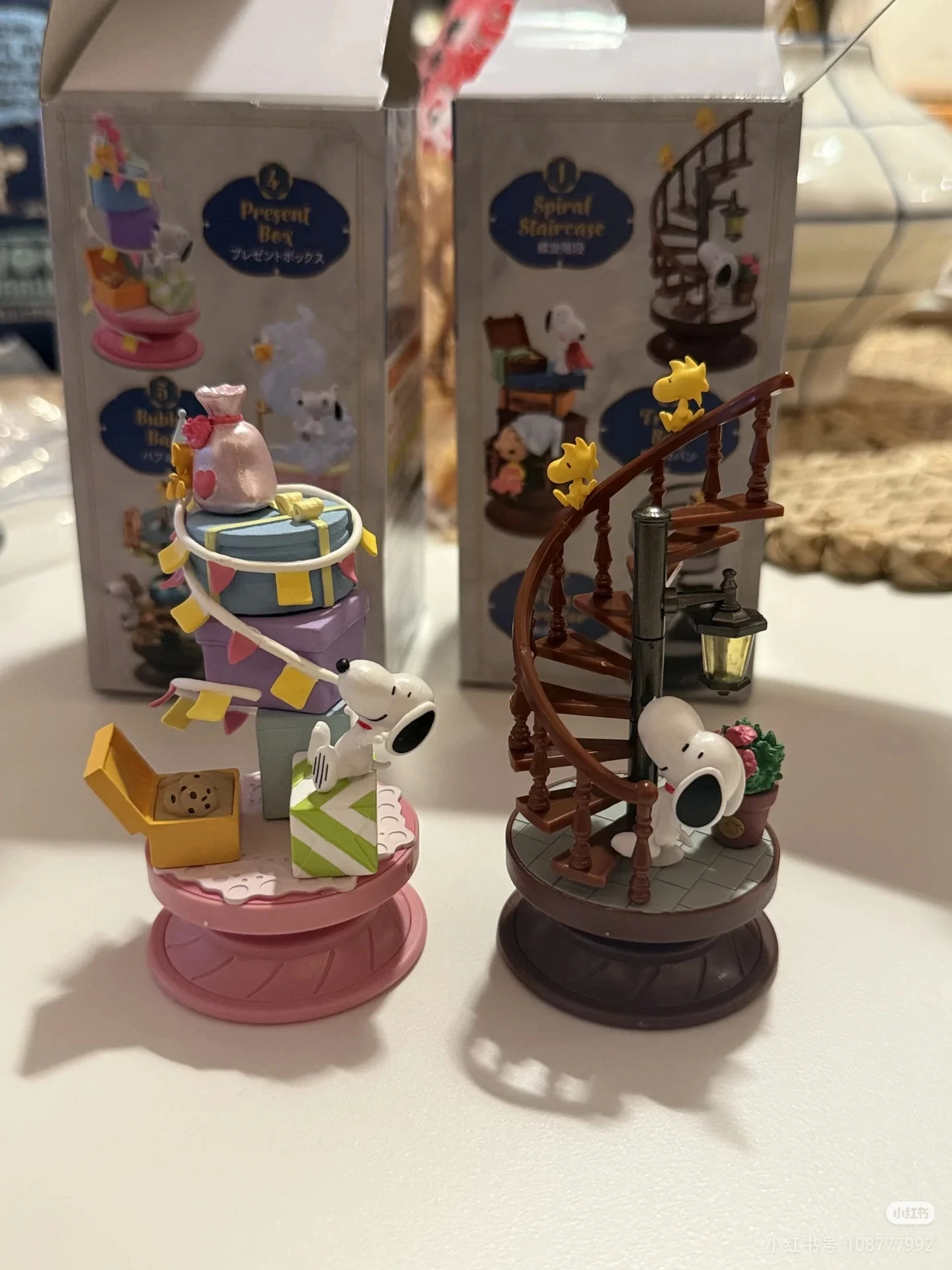 เรมิ้นท์ สโนปี้ 3D สไปรัล บลายด์บ็อกซ์ โมเดลจิ๋ว ของสะสม ตกแต่งโต๊ะทำงานสุดฮิต