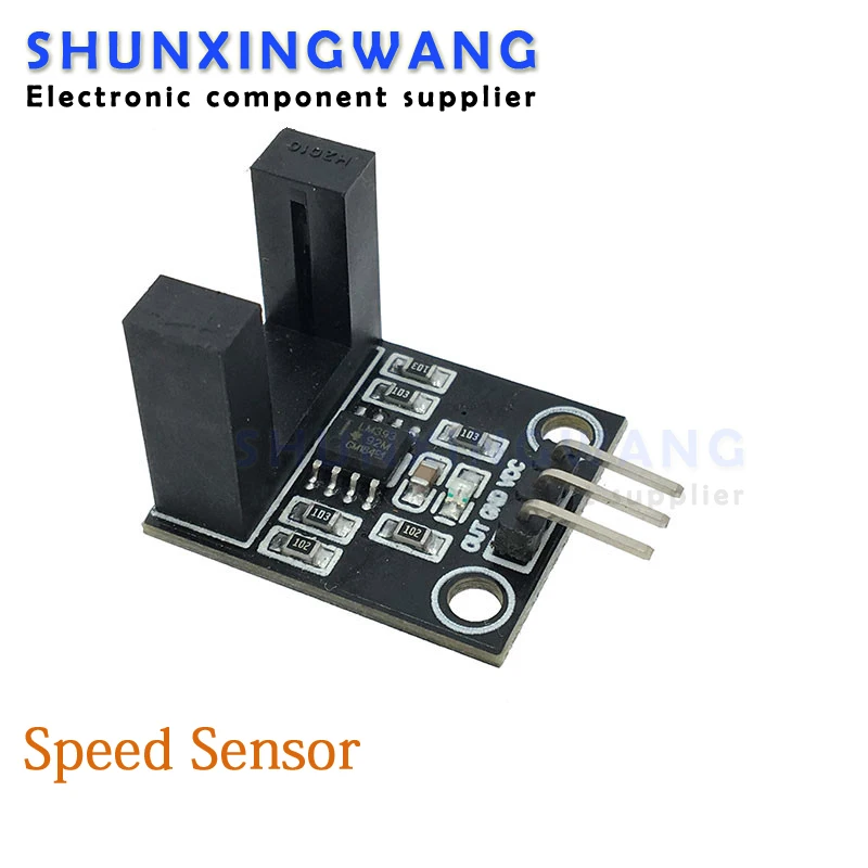 Speed Sensor Module Tacho Sensor 3.3V-5V Slot-type Optocoupler Tacho-generator Counter Module