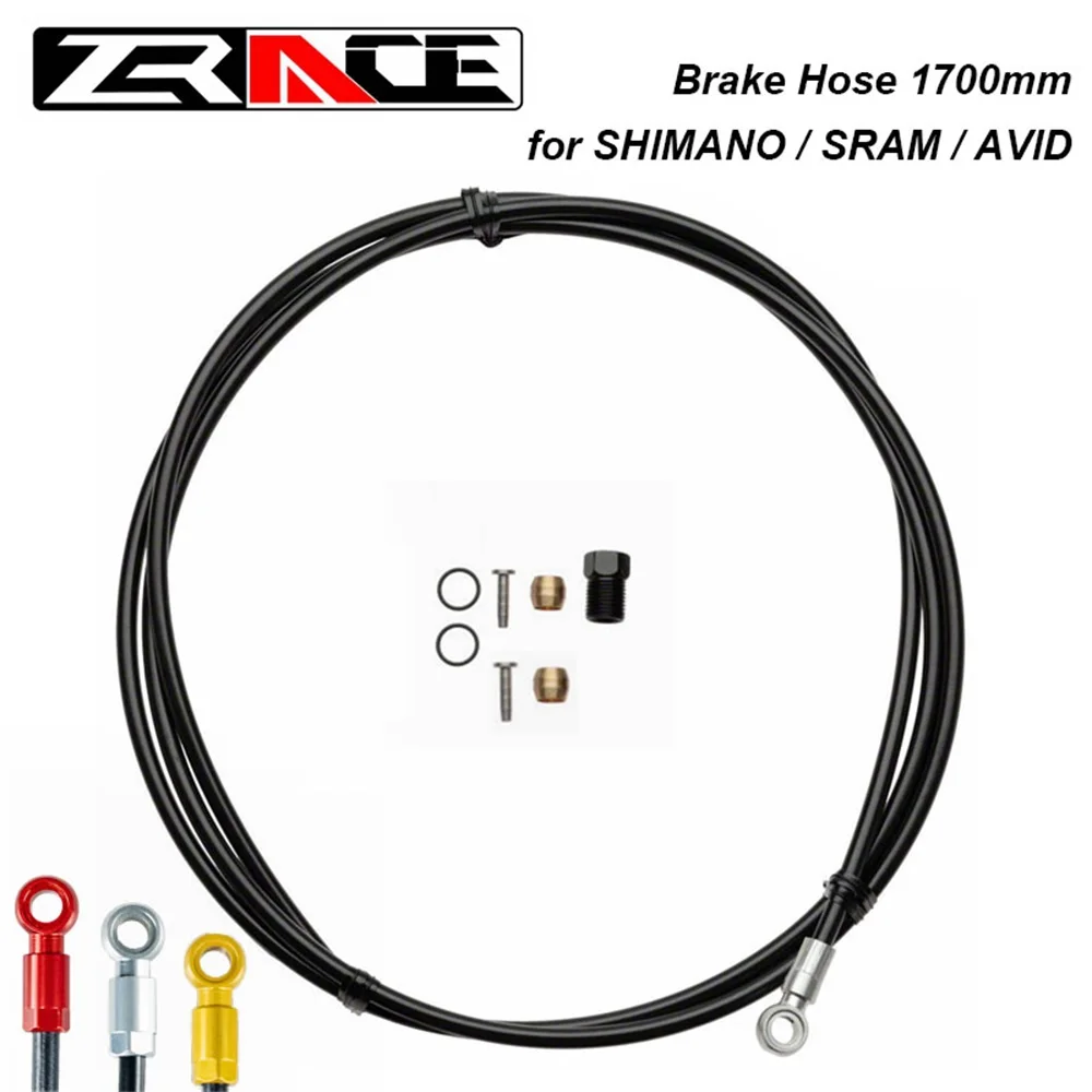 2024 ZRACE 1700mm Five-Wire Joint Tubing Cuttable Hydraulic Disc Brake Hose for SHIMANO/AVID/XX/X0/X9/E/E5/E3 M640/M7000/M8000