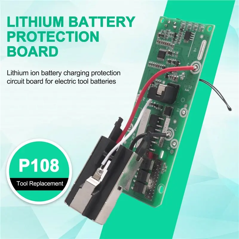 Li-Ion Batterie Lade Schutz Platine PCB für Ryobi 20V P108 RB18L40 Power Tools Batterie HEIßER