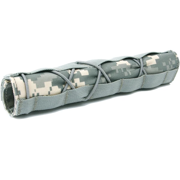 Nylon 8.66 "22cm supressor mirage calor capa escudo manga silenciador tiro caça acessórios para ar15 m4 m16 ak47 ar10