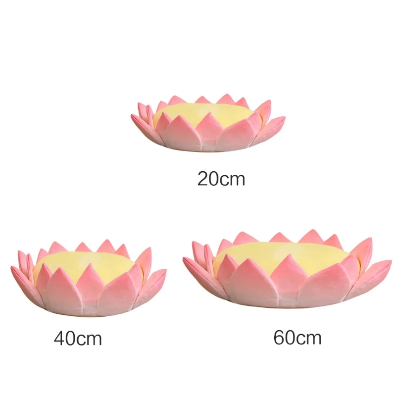 Lotus Flower Cushion Floor Cushion Sitting Pillow Decorations Drop shipping