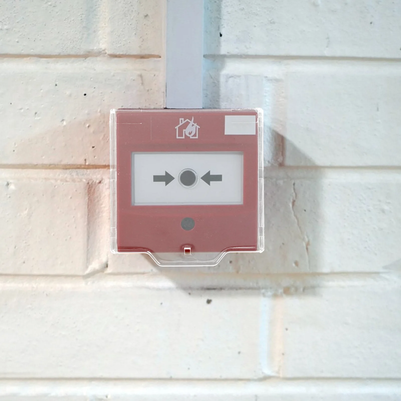 

4Pcs Transparent Fire Alarm Protective Covers Guard Switch Button Emergency Stop Power Switch Protection Fire Alarm Cover