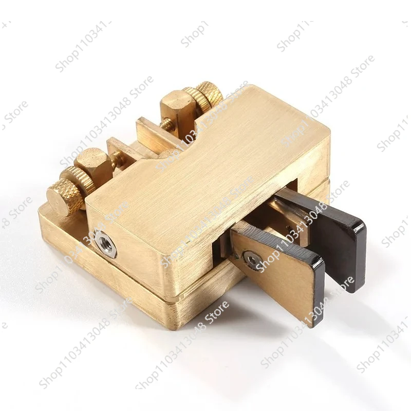 JCY-56 Brass Telegraph Key Automatic Key Dual-Paddle Magnetic CW