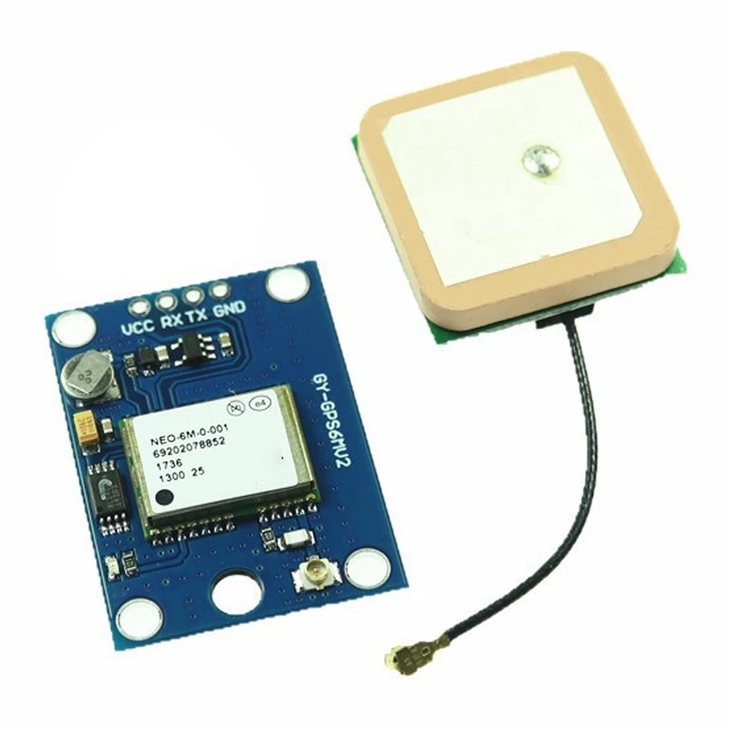GY-NEO-6MV2   with EEPROM GY-NEO-6MV2 NEO-6M GPS Module with Flight Control EEPROM MWC APM2.5 Large Antenna
