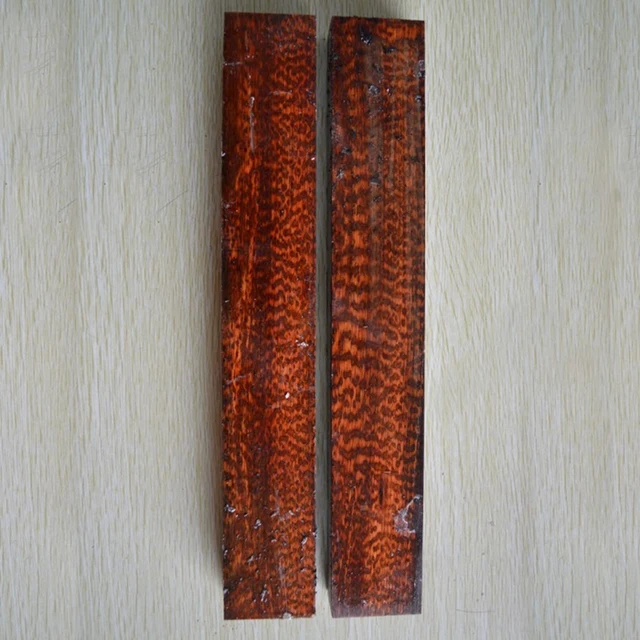 1 PACK Natural Snakewood (Piratinera guianensis) DIY Wood Beads Cage Slingshot Knife handle 2