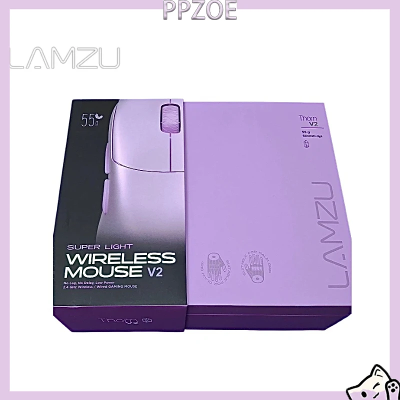 LAMZU THORN V2 Wireless Gaming Mouse Codeveloped With S1Mon Lightweight Esports Mouse For Competitive FPS Game Valorant or CS2
