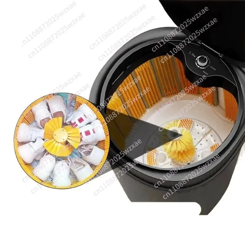 Household Shoe Washing Machine Full Wall Brush Small Shoe Brushing Machine Elution Integrated Automatic Laundry Socks Lazy