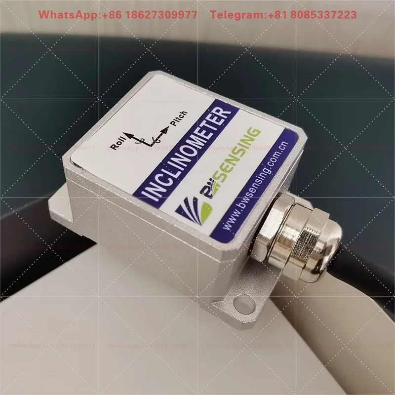 BW-VG50 Dynamic Double Dual Axis Inclinometer Tilt Angle Sensor Switch Accuracy 3/0.3 Resolution 0.01 RS232 RS485 TTL Pitch Roll
