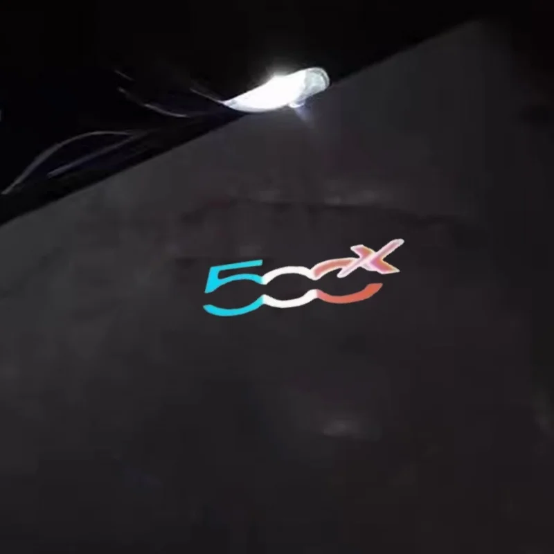 

Ghost Shadow LED Car Door Welcome Projector Logo Light for Fiat 500X 500 500L Grande Punto Auto Door Car Accessories Decorative