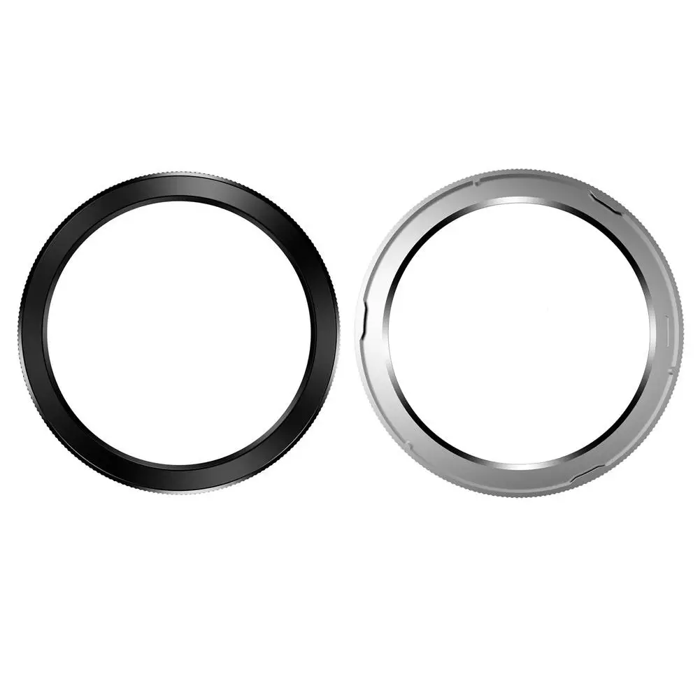 For Xiaomi Watch S4/S3/S2 Bezel Frame PC Material Replacement Protective Ring Cover Anti-Scratch Black/Silver Accessory