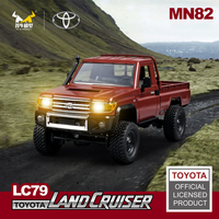 MN MODEL 1/12 4X4 Remote Control Diving Off-road Car Retro LC79 Truck Climbing All Terrain Vehicle Rock Crawler Toy for Adult