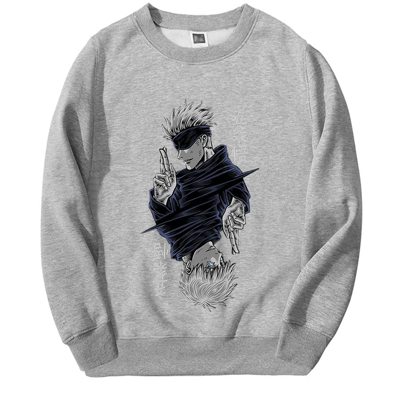 Jujutsu Kaisen Sweatshirts Anime Gojo Satoru Anime Men Women Graphic Hoodie Pullovers 2024 New Fashion Oversize Sudaderas Hombre