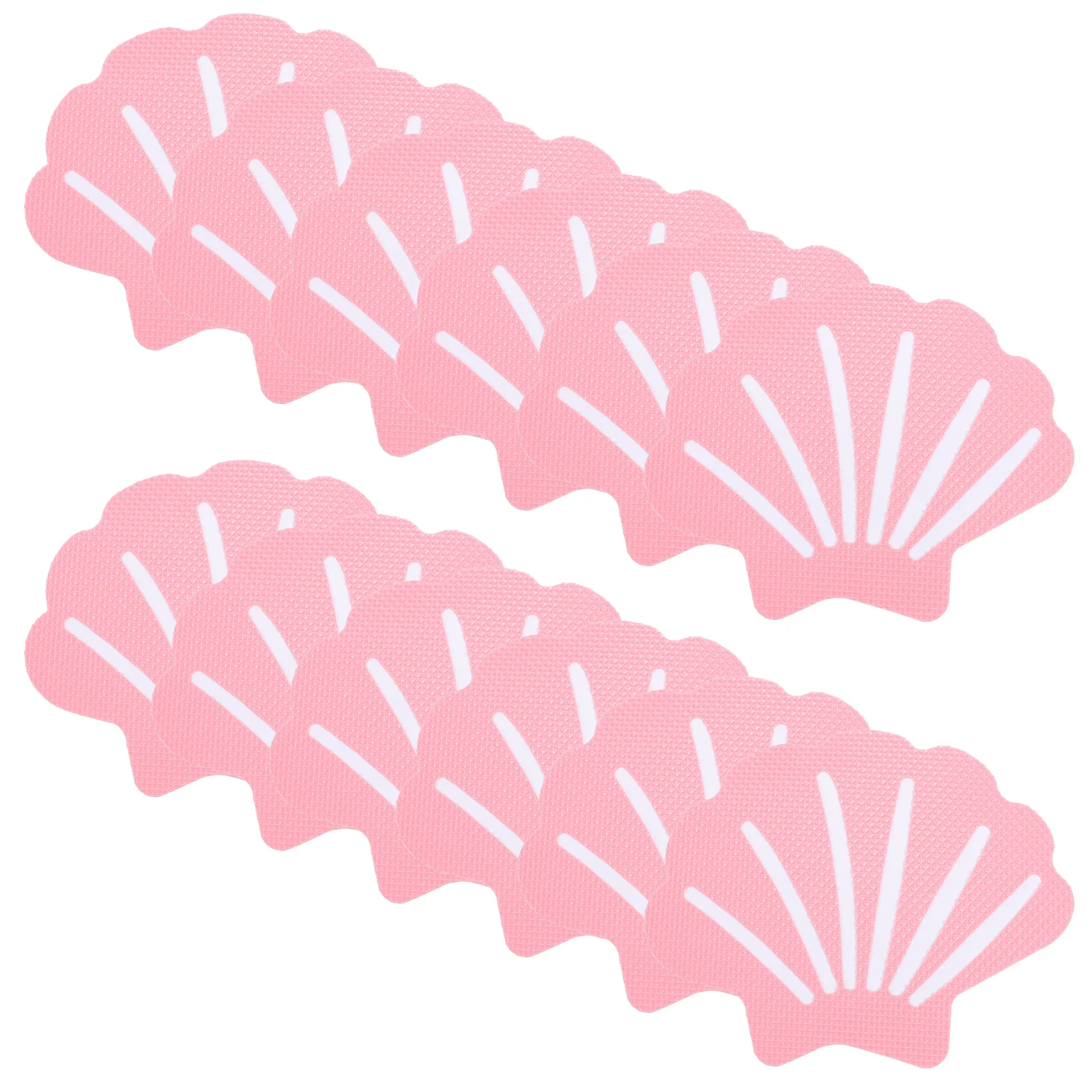 

12Pcs Shell Shaped Anti Slip Stickers Bathroom Bathtub Non Skid Decals Easy Peel Off Safe Textured Surface Bathtub Stickers
