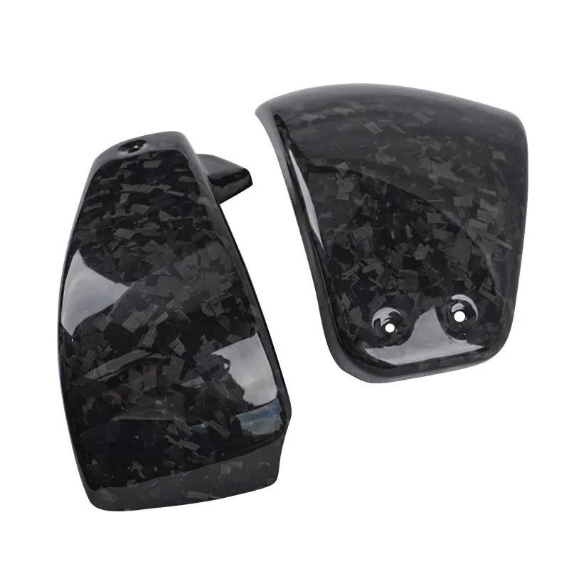 배터리 커버 포지드 카본 크루저 하이드라글라이드 리바이벌 팻보이 그레이 고스트 헤리티지 클래식 2024-2025용