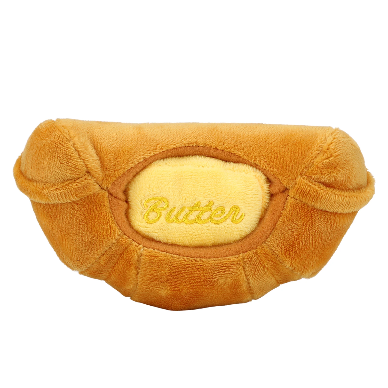 Croissant Squeezable Plush Toys Cute Croissant Dog  Funny Soft Enhancing Relationships Fine Stitching for Puppies for Cats