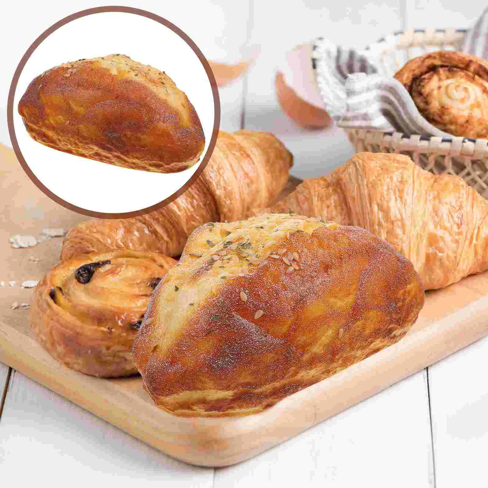 

Loaf Bread French Decoration Props Simulation Food Model Models Dessert Simulated Pu Realistic Photo Display