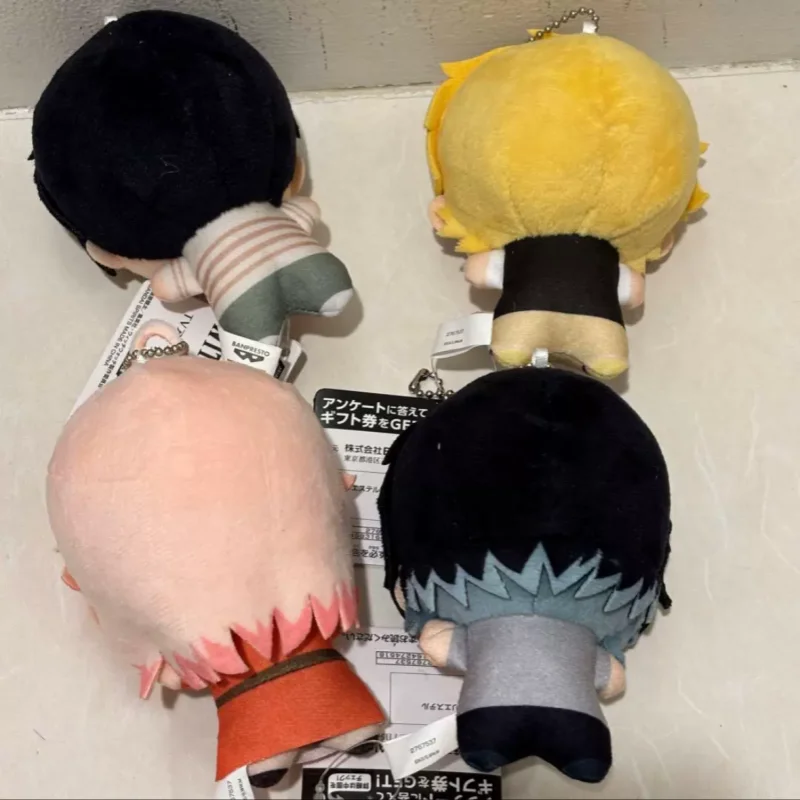 

Banpresto Chibi Gurumi Plush Keychain Anime Characters Majo to Succubus Mini Stuffed Pendant Soft Doll Bag Accessory Collectible