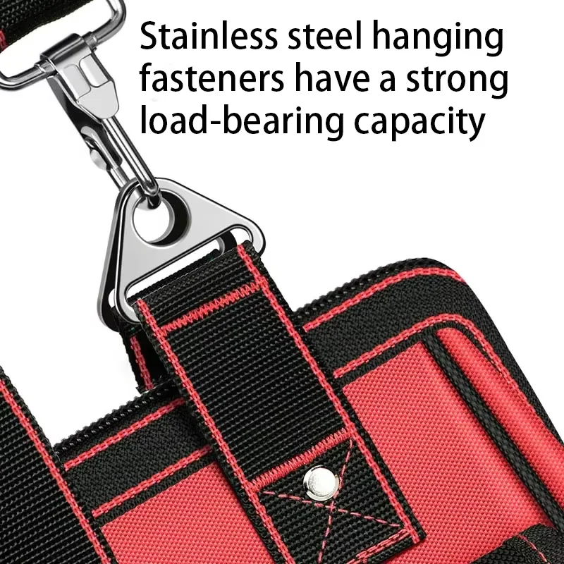 Professional Tool Bag  Oxford Cloth Electrician Wrench Waterproof Working Multifunction Organizing Storage Tool Bag
