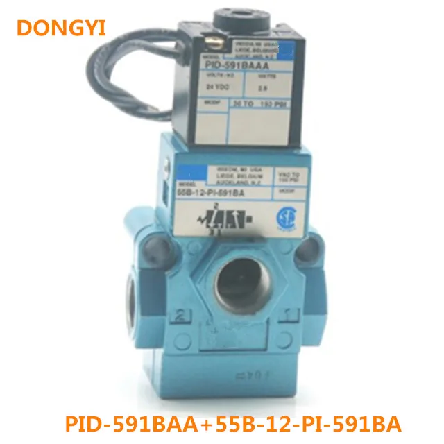 High Quality  Solenoid Valve  For PID-591BAA  With valve bottom 55B-12-PI-591BA