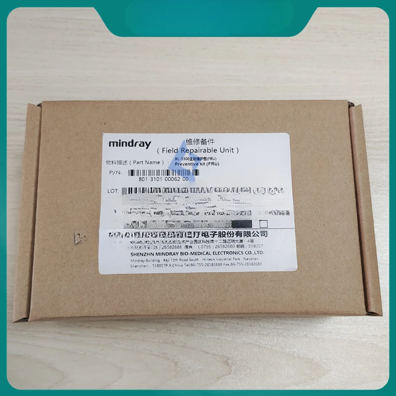 For Mindray Hematology Analyzer BC5300 BC5100 BC5310 BC-5300 BC-5100 BC-5310 Preventive Maintenance Kit (FRU) Original New