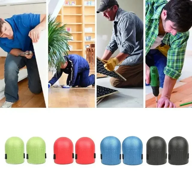 1pair Knee Pad Protection For Tile Mud Workers Floor Brick Artifacts Moisture Thickening Garden Manual Work Tools Knee Paste 5