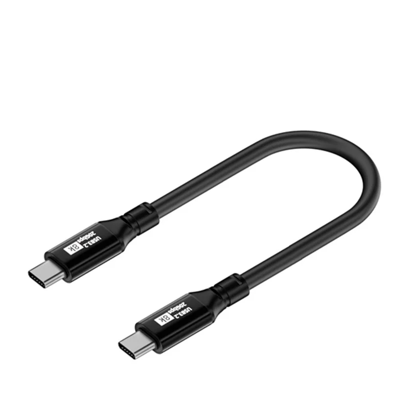 

PD 100W 5A Fast Charging Type c USB C 20Gbps Data Cable USB3.2 Gen2 8K 4K Video Output Cord for Laptop Tablet Mobile Phone