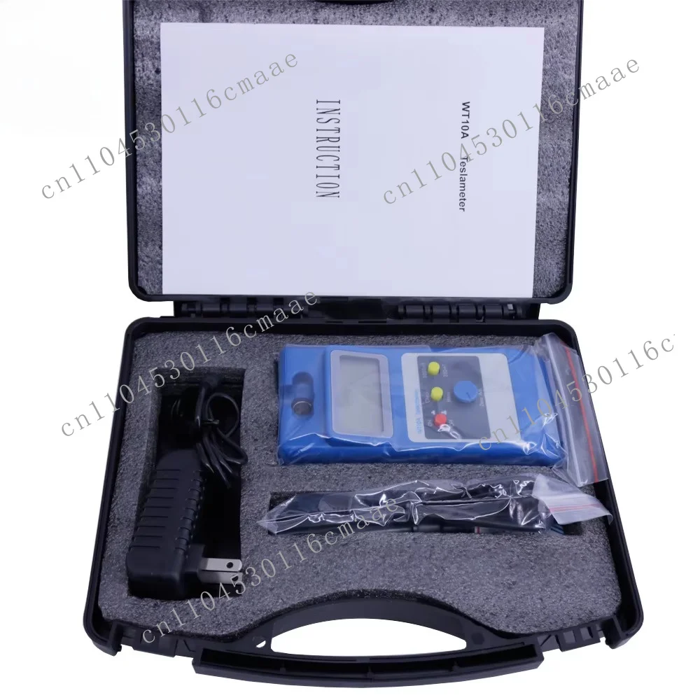 WT10A Digital Gaussmeter Surface Magnetic Field Tester with NS Function Magnetometer