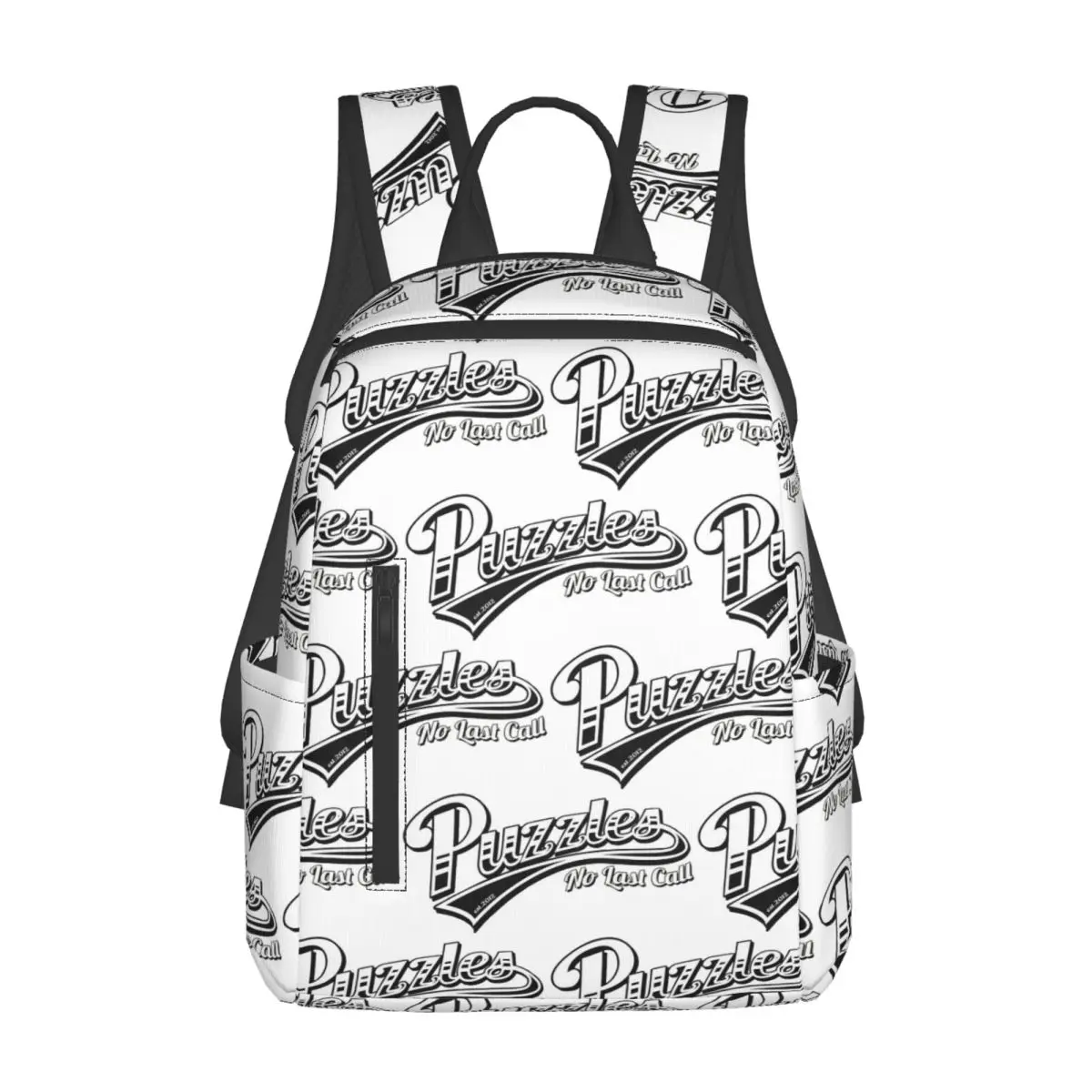 Puzzles Bar - How I Met Your Mother Backpack Daypack Large Capacity Kids BookBag School Bag Shoulder Bags for Men Women