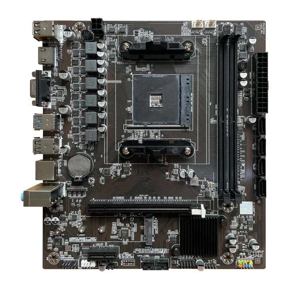 SOYO New AMD Classic B450M Motherboard Dual-channel DDR4 Memory AM4 Motherboard PCI-E 3.0 NVME (supports Ryzen 5600 5600G CPU)