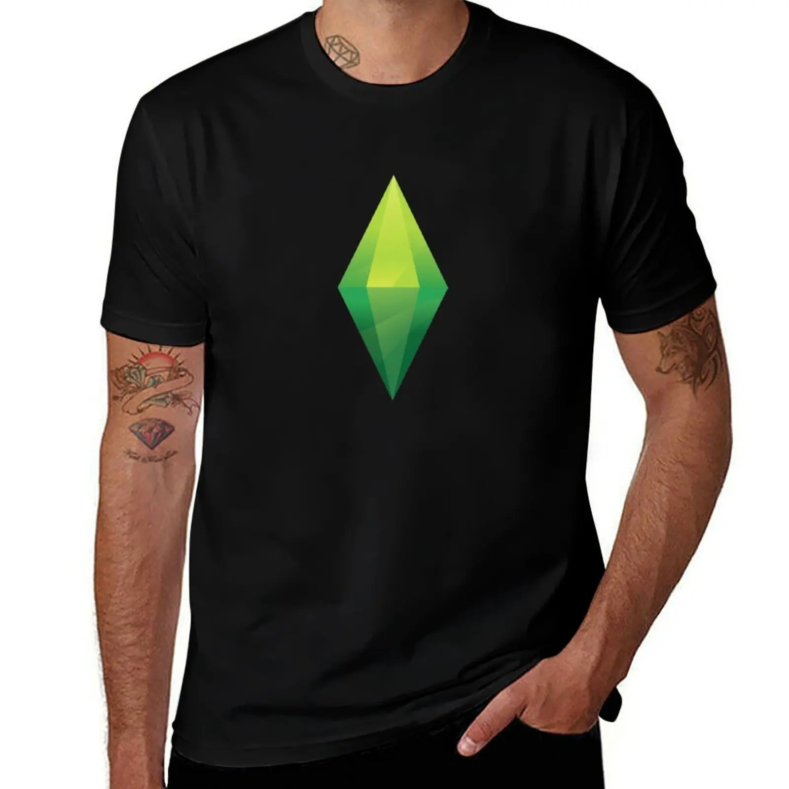 

Plumbob - The Sims T-Shirt Big and Tall Gym T-Shirt