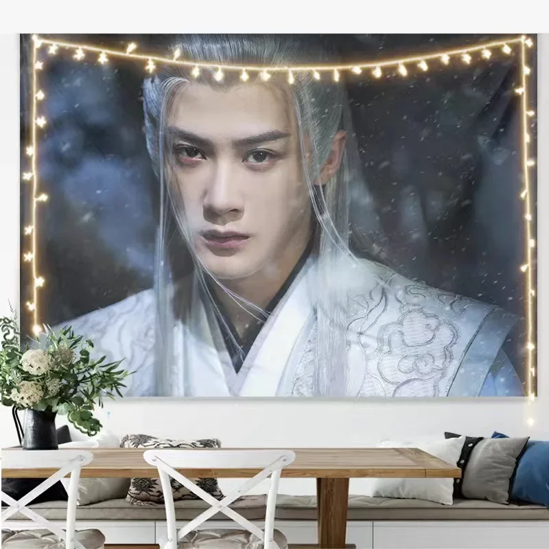 Tan Jianci HD Poster Hanging Cloth TV Lost You Forever Xiang Liu Fang Fengbei Photos Tapestry Bedroom Art Wall Decor Background