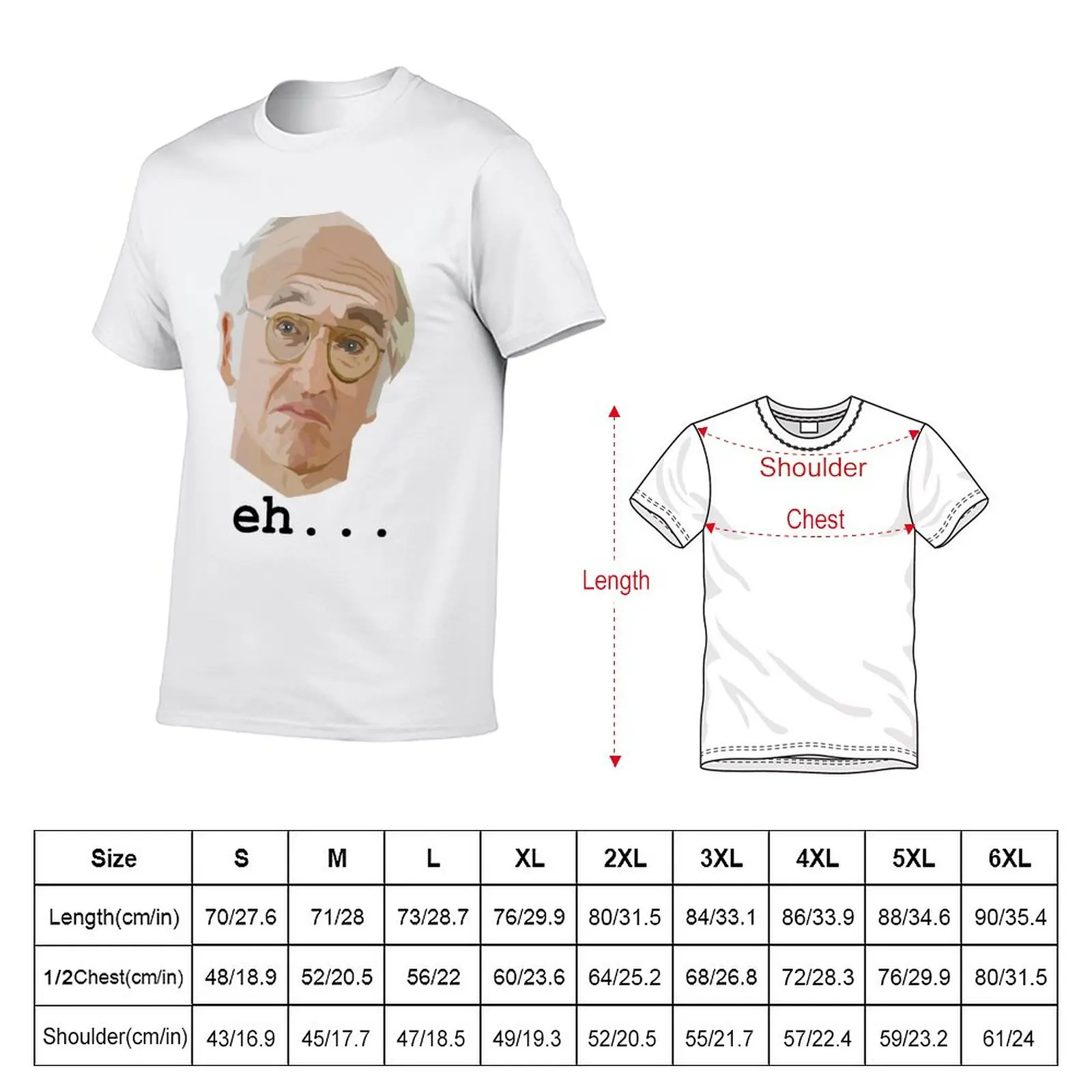 New Larry David. Eh.... T-Shirt cute tops boys animal print shirt sports fan t-shirts custom t shirt sweat shirts, men