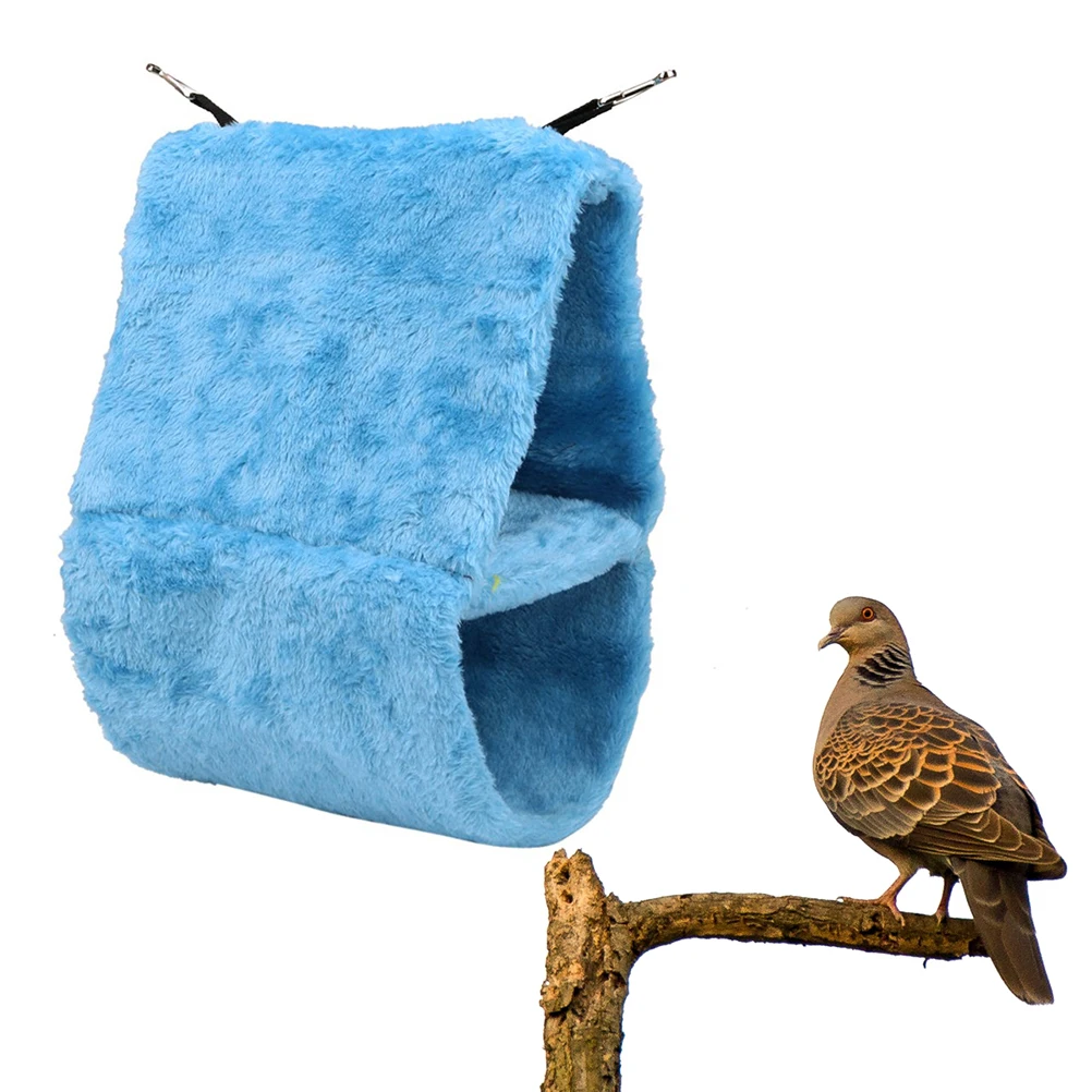 

Fleece Bird's Nest Indoor Birds Parrot Adjustable House Sleeping Pad for Travel