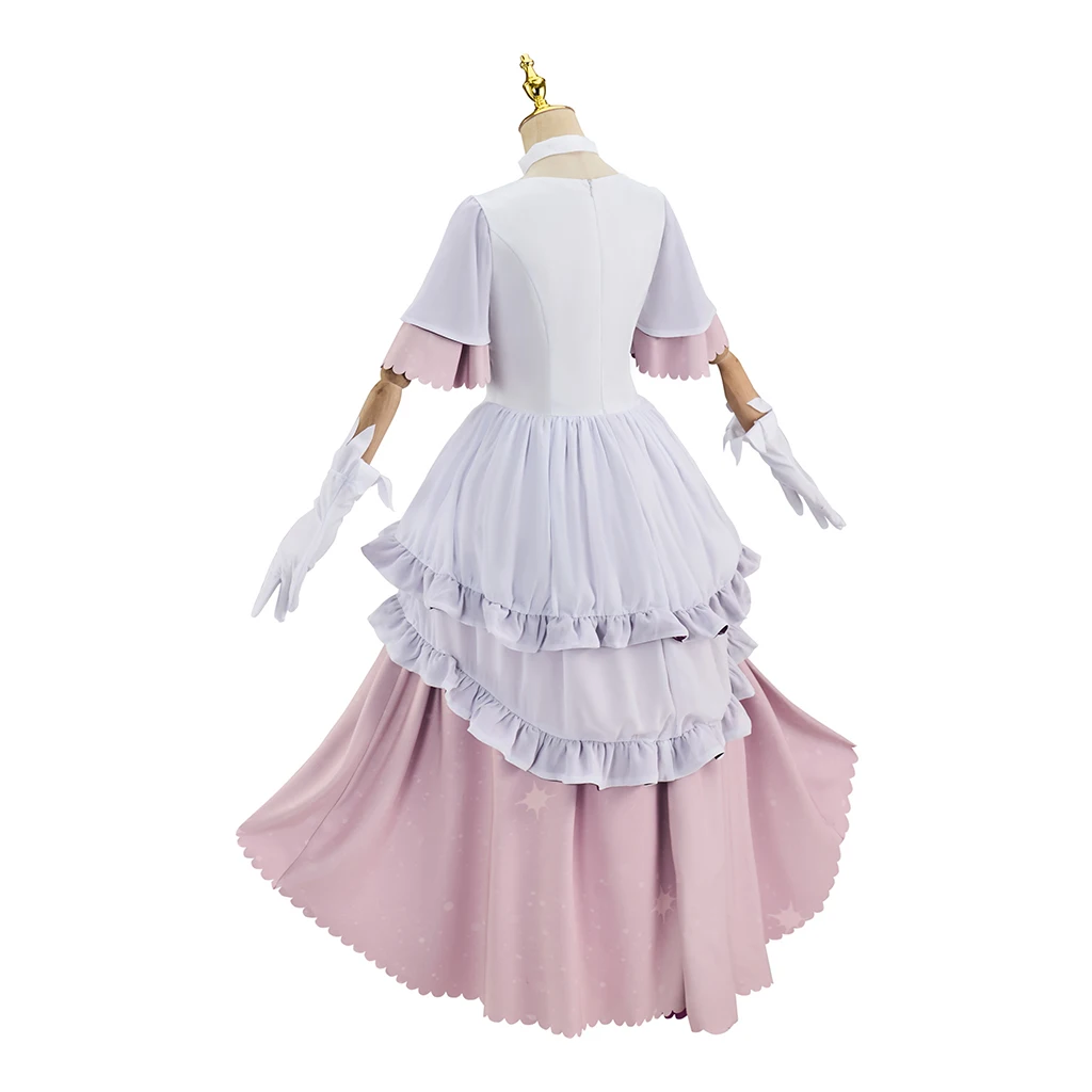 Kaname Madoka Cosplay Costume Magical Girl Kaname Madoka  Goddess Dress Suit Full Set Halloween Party Uniform - view 4