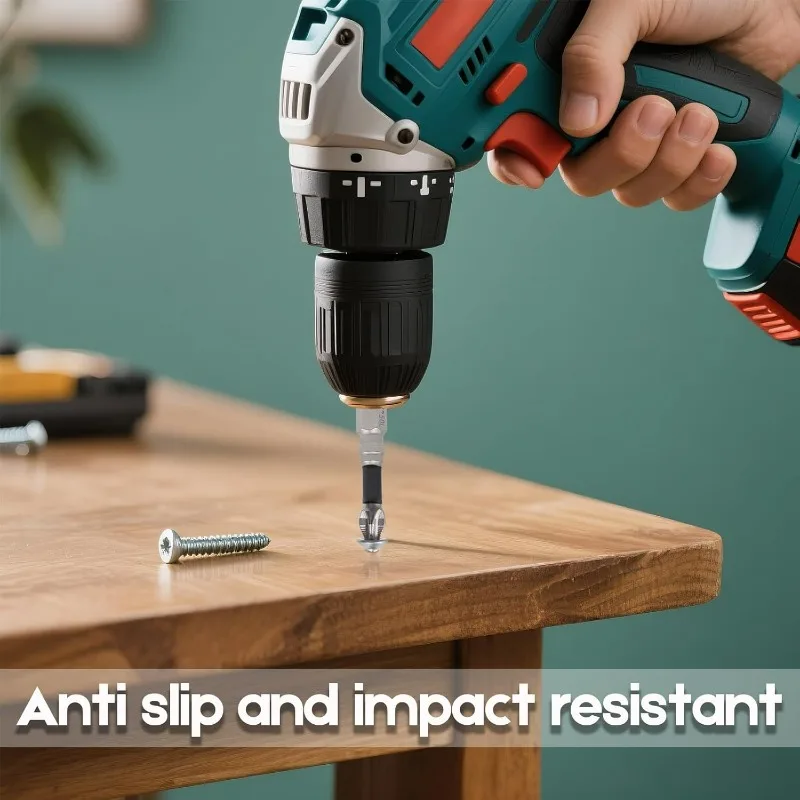 K5 Non-slip Screwdriver Bit S2 Strong Magnetic Cross Head Electric Drill Bits Screwdriver Tips Impact Resistant Driver Bits