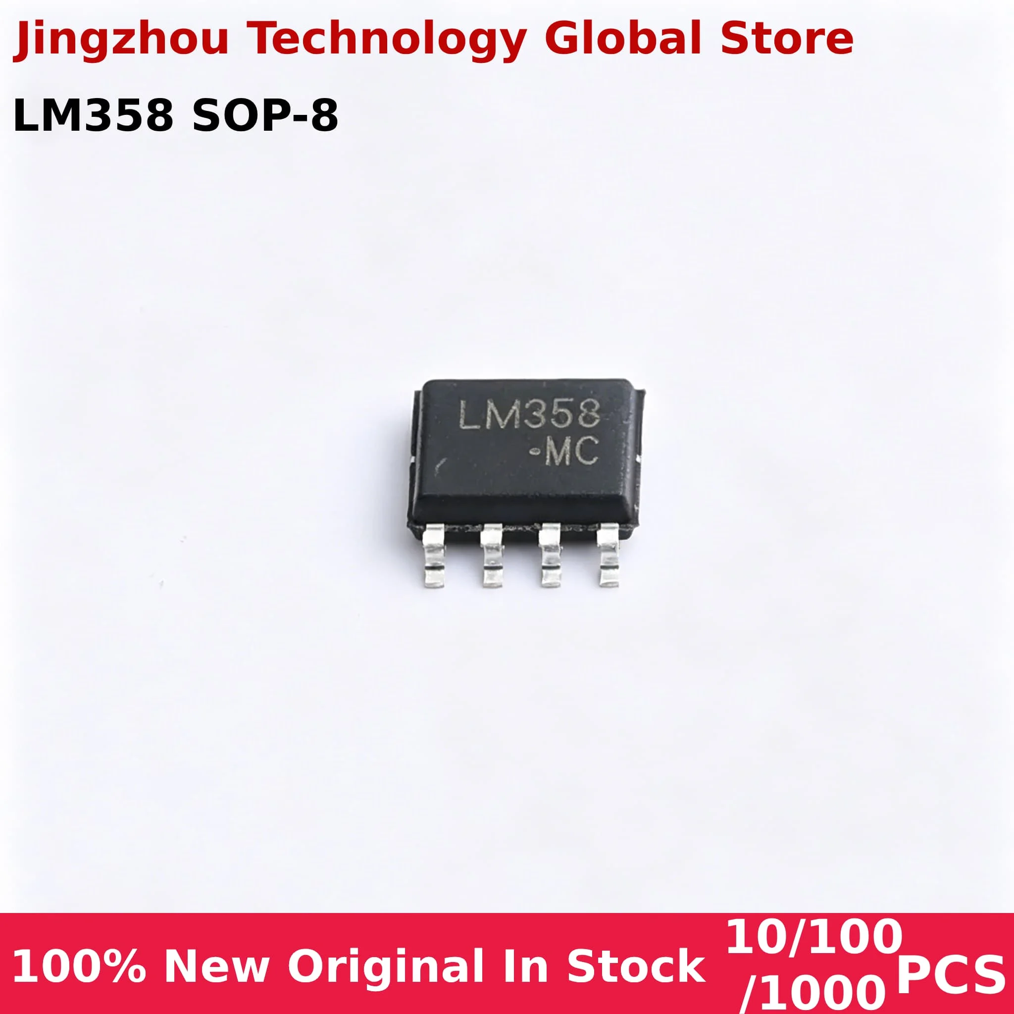 10pcs 100% New LM358G LM358 sop-8 Chipset