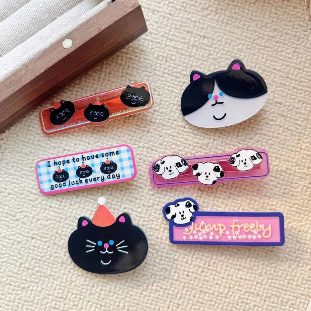 

Creative Dog Cartoon Hairpin Korean Style Cat Cute Duckbill Clip Side Clips Headwear Lovely Barrettes Party