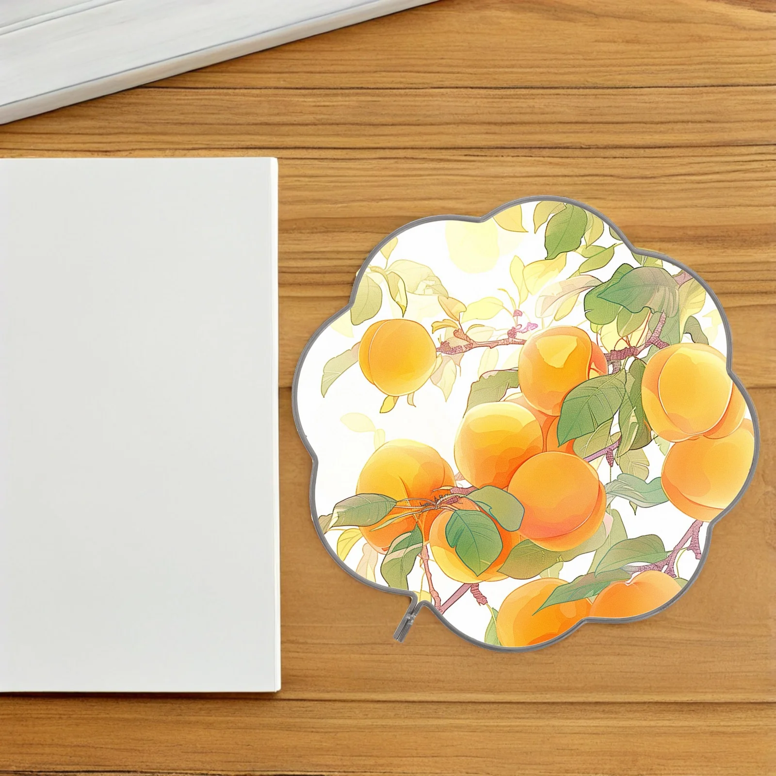 10Pcs DIY Chinese Fan Frame Lightweight Portable for Cultural Aesthetic Hand Fan Craft Projects Decorative Hand Frame