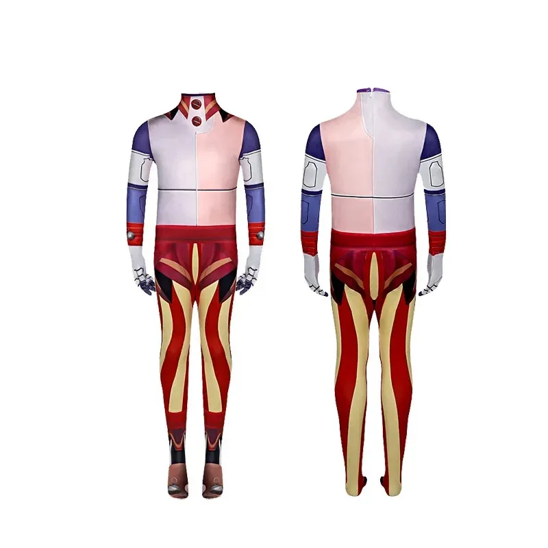 Sky02 Disfraz de Cosplay de Sundrop y Moondrop, mono de Anime para niños con máscara de terror, traje de Cosplay para fiesta de Halloween, ropa 88Li #