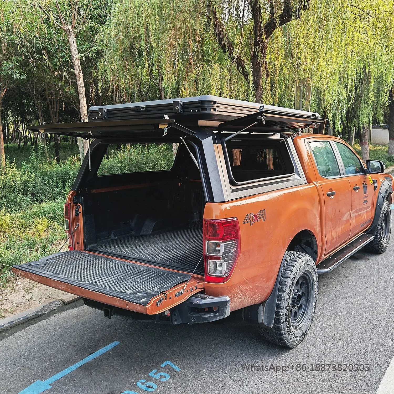 

New Arrivals 4x4 Exterior Accessories For Ford Ranger Canopy With Roof Tent