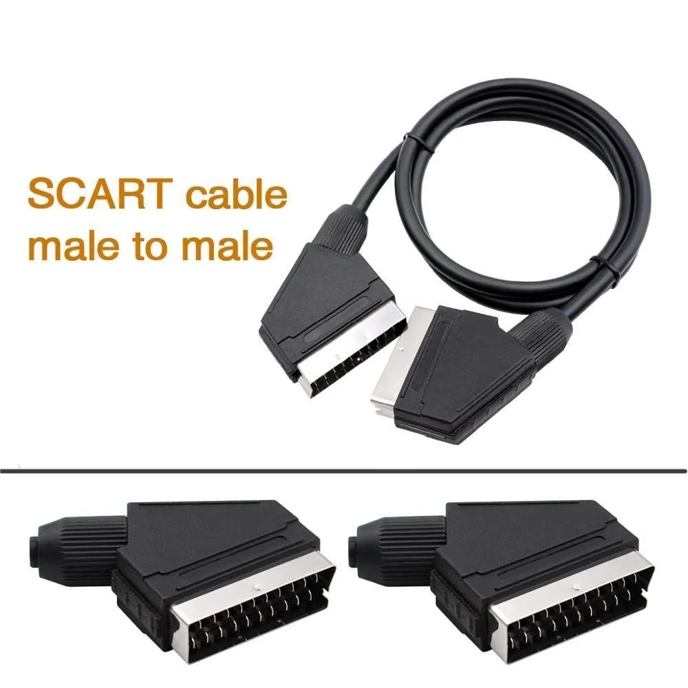 Variant: SCART male to male