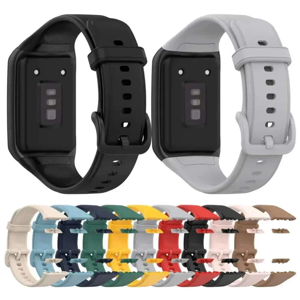 Pulseira de substituição oficial para oppo band 2, pulseira de silicone para oppo band2 correa